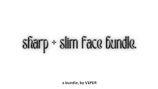 sharp + sl#m face bundle.