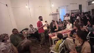 Circassian music evening by Ored recordings at Praktika working class cafe Tbilisi