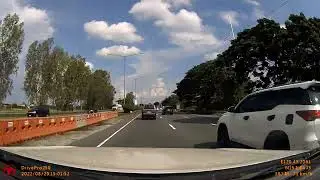 SCTEX NLEX drive Southbound