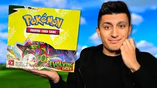 PAINFULLY Opening an EVOLVING SKIES Booster Box! 😮&zwj;💨