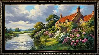 Turn Your TV Into Timeless Art 🎨  2 Hours Vintage Oil Paintings in 4K Silent Screensaver