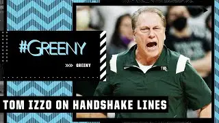 Tom Izzo on getting rid of the handshake line: It would be the BIGGEST joke ever | #Greeny