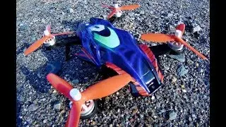Обзор полета MJX Bugs 8 Pro ACRO LOS Jumper T8SG Plus CRASH
