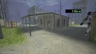Slendytubbies 3 All 25 Custards Speedrun in 1:58 (Military Base)