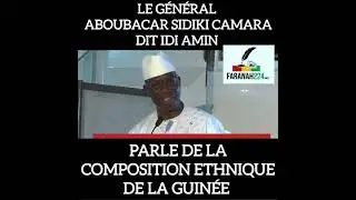 Le ministre Camara souligne la diversit&eacute; ethnique de la Guin&eacute;e et appelle &agrave; l&rsquo;unit&eacute; nationale.
