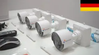 Nivian Wireless Video Surveillance Kit | Auspacken und Installation