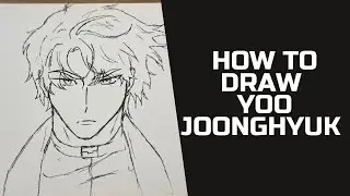 How to draw Yu JungHyeok step by step