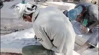 Work in progress of temple in Makrana white marble by vardaan arts Contact number 7777059912