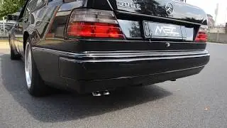 MEC Design W124 E500 Exhaust - Sound Version Erarthquake - Standing still