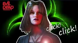 TOXIC CLICKY CHERYL VS STRONG WARLORD! Evil Dead the game