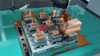 Quality controlling for molds manufacturing from electrodes inspecting by UPMOLD