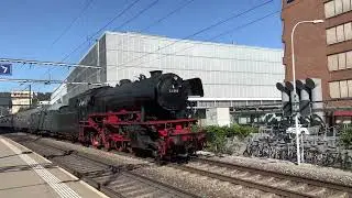 Eurovapor - Dampflok 23 058 und Sonderzug 