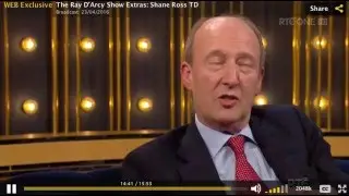 Shane Ross on The Ray D'Arcy Show