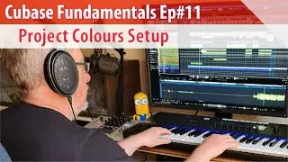 Основы Cubase, выпуск №11 &mdash; Настройка цветов проекта