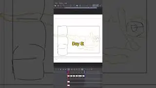 Day 8 of learning animation  #animationshorts #animations  #digitalart #beginneranimator