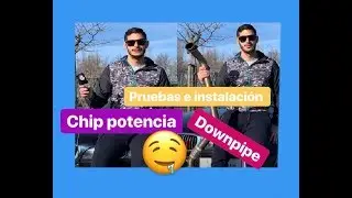 Instalaci&oacute;n DOWNPIPE y CHIP POTENCIA  BMW| pruebas y TRUCOS [100&euro;]
