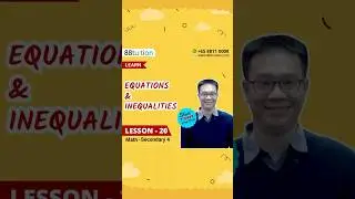 Start your 7 days free trial ✨ Learn : Equations & Inequalities