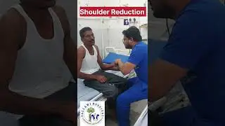 Shoulder Dislocation - Pain free Shoulder Reduction   #mancherial #orthopaedicsurgeon #orthopedics