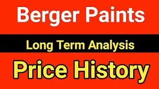 berger paints share long term || berger paints share price history