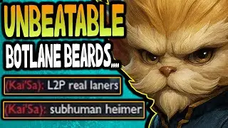 BEST BROKEN BOTLANE COMBO to easily climb ranked as Heimerdinger? (THE BIG BEARD BROKEN BOTLANE!!)