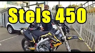 STELS 450 LD. Китайская копия мотоцикла Honda CRF 450X