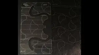 Quilting With Rulers: Blaadjes all over AL-3