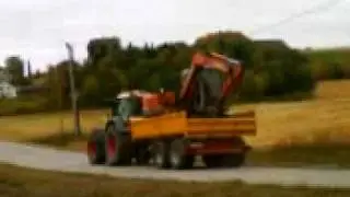 Fendt 926 med pronar dumperhenger