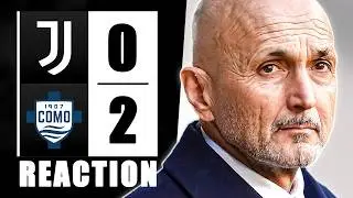 LOSERS! |&nbsp;Juventus 0-2&nbsp;Como Match&nbsp;Reaction