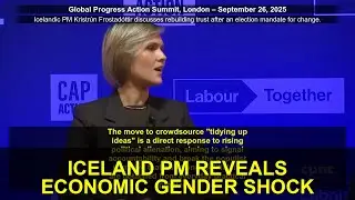 Iceland's PM Frostad&oacute;ttir on Economic Credibility and Gendered Governance