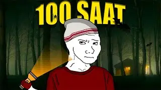 100 SAAT BOYUNCA ZİFİRİ KARANLIK BİR EVDE KALDIM (Yapmayın..)