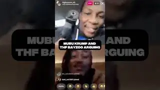 Mubu Krump & THF Bayzoo Arguing #mubukrump #thfzoo #chicago #viralshorts