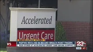 Parties involved in record breach point fingers
