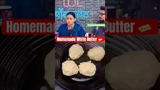 Quick & Easy Homemade Butter Recipe| Fresh & delicious White Butter Recipe #homemade #butter #shorts