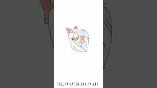 👩&zwj;🎤 Create Vaggie from Hazbin Hotel 🌷 Draw Along with Ease 🔴 📸#shorts #drawing #RavlykArt