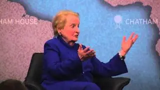 The Power of Diplomacy US and EU Approaches -- Madeline Albright