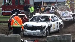 Wallacetown Fair Demolition Derby 2015 | Heat 8 (Feature)