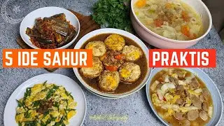 5 IDE RESEP SAHUR PRAKTIS , CARA PAKAI BUMBU DASAR NYA