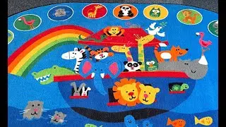 Durable Kids Play Rug &ndash; Classroom & Playroom Carpet