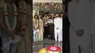 Sivakarthikeyan & Rukmini Vasanth ❤ | #SK23 Poojai #Shorts