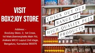 Box2joy Store | Pooja ka Saman | Pooja Store Near Me | Pooja Shop Near Me | Puja Store Near Me