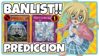ADIOS BLUE-EYES, SHINOBIRDS Y REBECCA!? Predicciones Banlist Noviembre | Yu-Gi-Oh! Duel Links