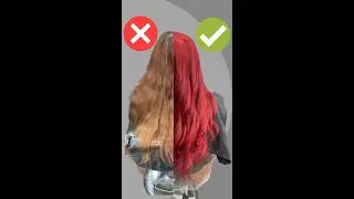 How To Become a Vibrant Red Head! Before & After!