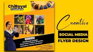Social Media Ads Flyer - How To Design A Business Flyer With Android phone