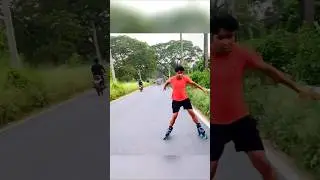 Skating shoes slip road skating 🛼😲 youtube short videos accident #skating 🥲