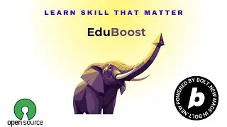 EDUBOOST - Online course portal with inbuilt agents, technical support and Quizzes