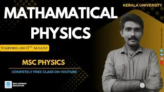 Vector Analysis PT 1 - Mathamatical Physics  MSc Physics Kerala University