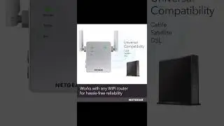 NETGEAR Wi-Fi Range Extender EX3700 - Coverage Up to 1000 Sq Ft #shorts #viral #youtubeshorts