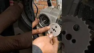 Hero Hf Deluxe Timing Chain Setting #timing #timingchain #automobile