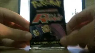 Opening 3 Pok&eacute;mon Team Rocket Packs