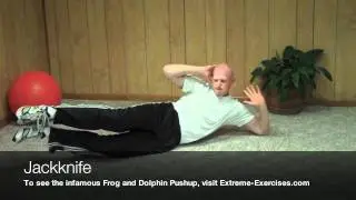 Jackknife Exercise- CRAZY CRUNCH for your LOVE handles